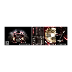 Campione Di Fotomurale Standard Eco - Fast and furiously beautiful - Settore automobilistico, Auto, Sport - 100x30 cm