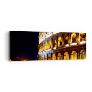 Quadro su tela - Stampe su Tela - È tempo di iniziare i giochi - 90x30 cm