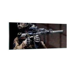 Quadro su vetro - Mortalmente efficace - 100x40 cm