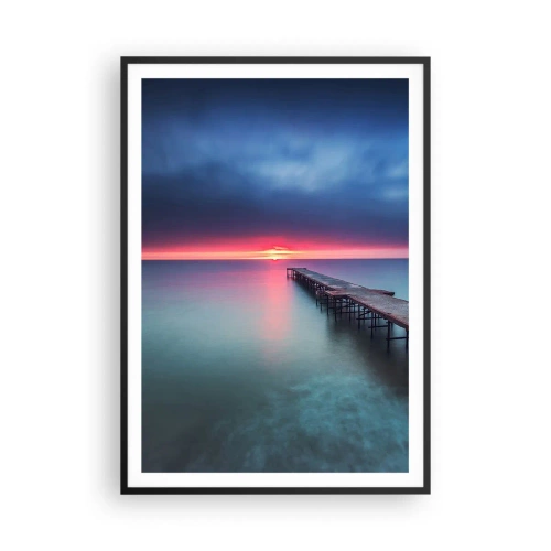 Poster in cornice nera - Tra il cielo e la terra - 70x100 cm