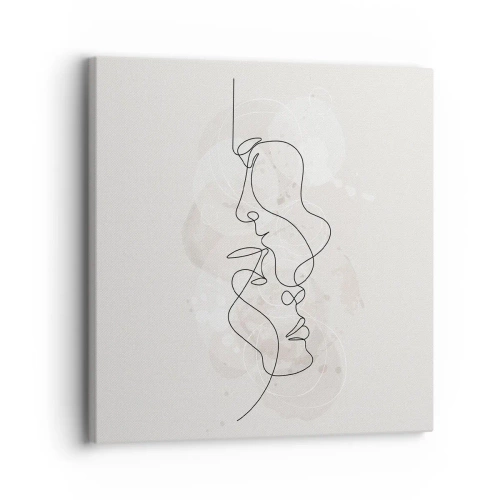 Quadro su tela - Stampe su Tela - Intrecciati in un abbraccio - 30x30 cm