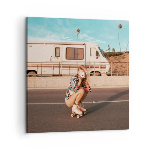 Quadro su tela - Stampe su Tela - Sorridi per favore! - 50x50 cm