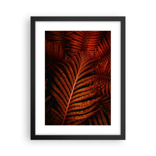 Poster in cornice nera - Il calore della vita - 30x40 cm