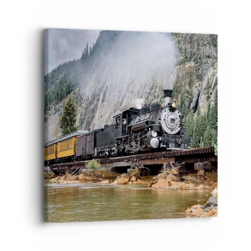 Quadro su tela - Stampe su Tela - Dove andiamo? - 30x30 cm