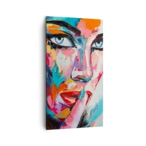 Quadro su tela - Stampe su Tela - Il nostro primo segreto - 45x80 cm