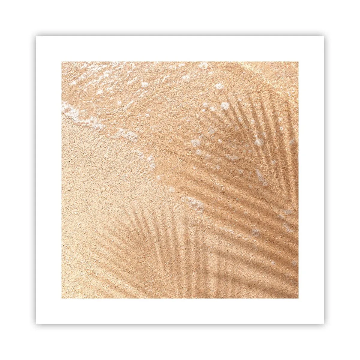 Poster - Ombra di un'estate bollente - 40x40 cm