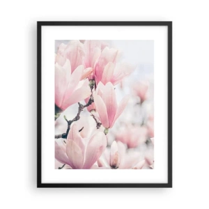 Poster in cornice nera - Ideale di delicatezza - 40x50 cm