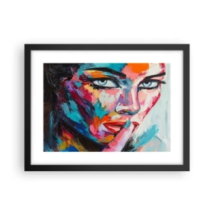 Poster in cornice nera - Il nostro primo segreto - 40x30 cm