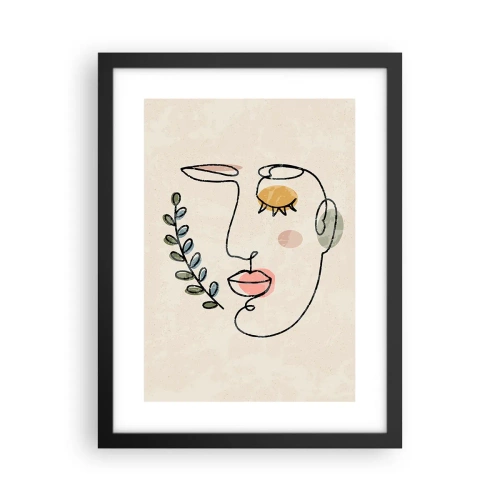 Poster in cornice nera - La pace ritrovata - 30x40 cm