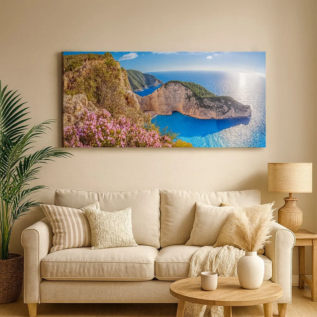 Quadro su tela - Stampe su Tela - Le mie grosse vacanze greche - 100x40 cm