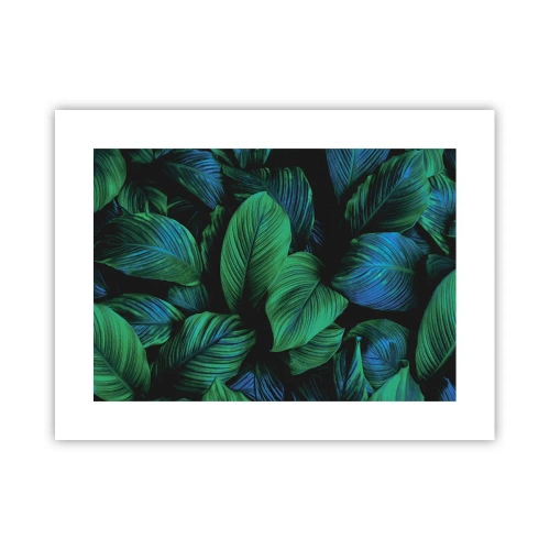 Poster - Nella folla verde - 40x30 cm