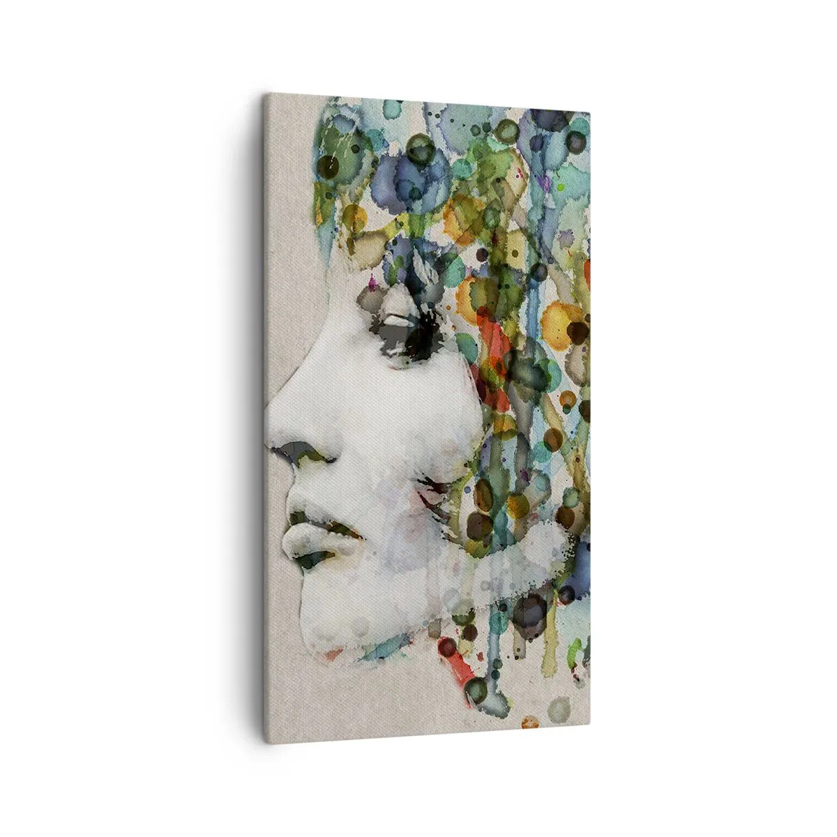 Quadro su tela - Stampe su Tela - Emersa dal grigio - 45x80 cm