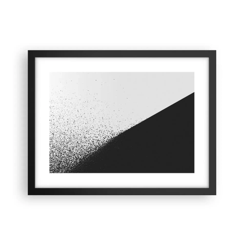 Poster in cornice nera - Più veloce, sempre di più - 40x30 cm