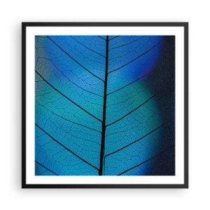 Poster in cornice nera - Struttura intricata - 60x60 cm