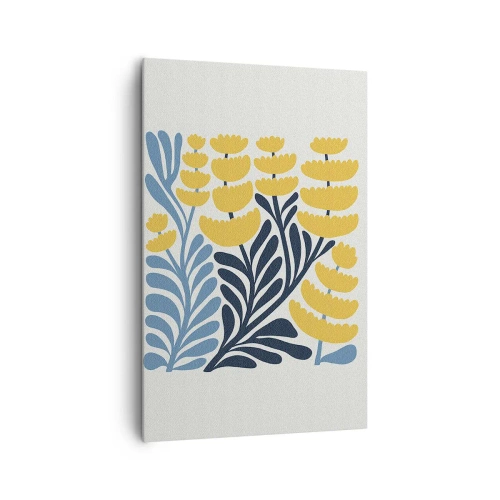 Quadro su tela - Stampe su Tela - Aiuola soleggiata - 80x120 cm