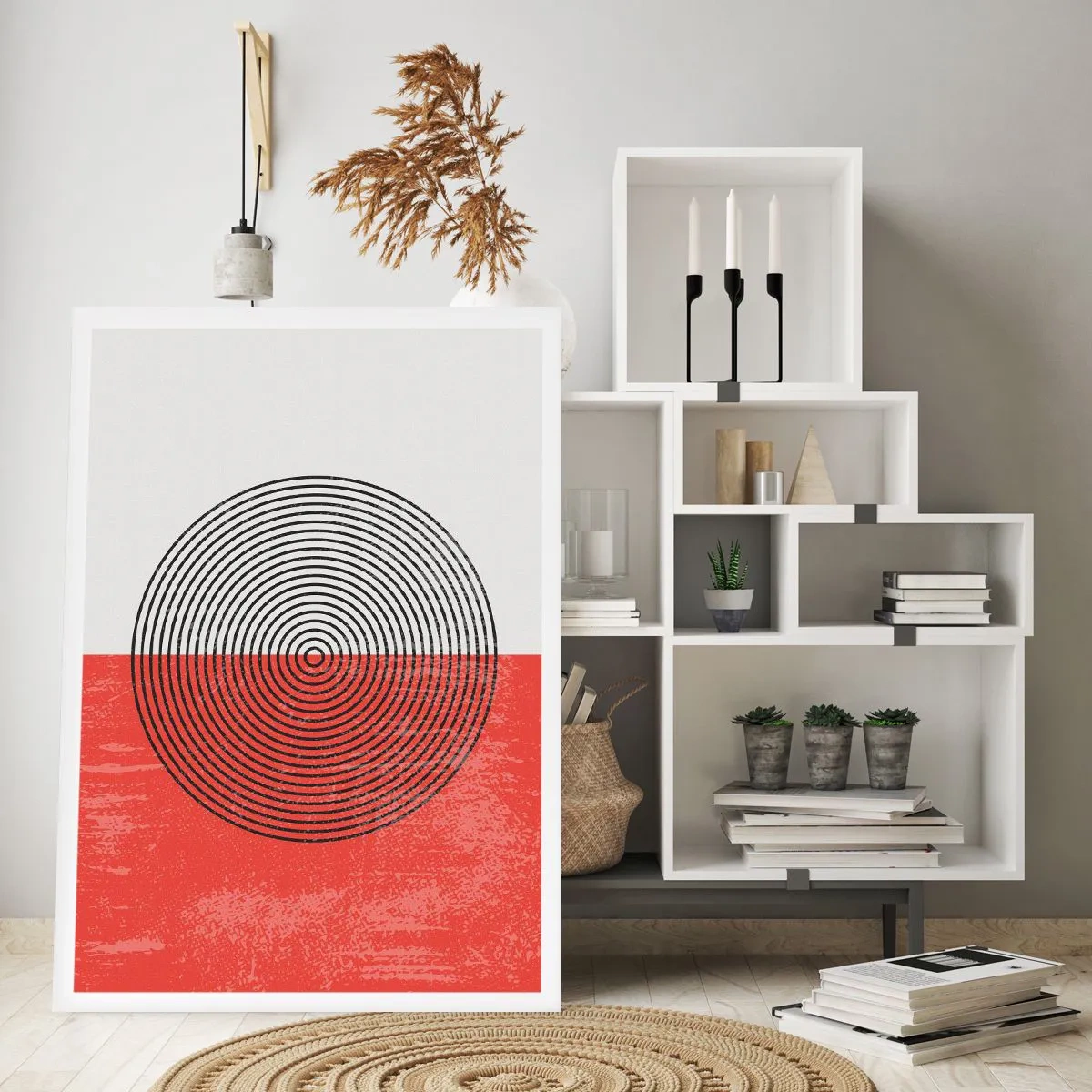 Poster - Dritto al centro - 30x40 cm