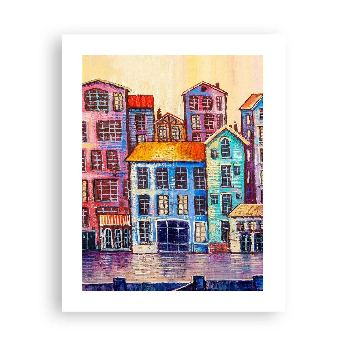 Poster - Una città da favola - 40x50 cm