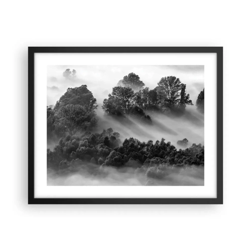 Poster in cornice nera - Risveglio dal sonno - 50x40 cm