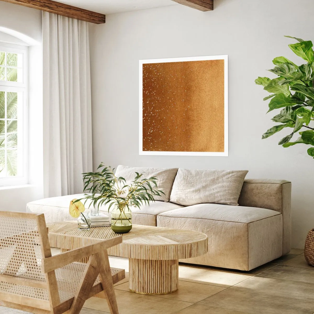 Poster - La nascita della luce - 40x40 cm