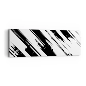 Quadro su tela - Stampe su Tela - Composizione intensa e dinamica - 90x30 cm