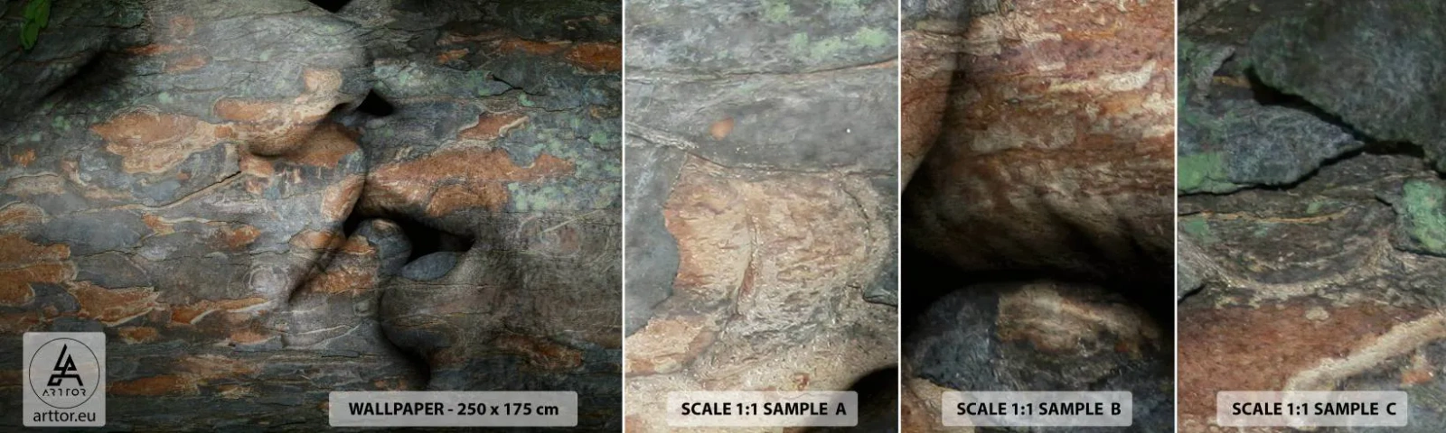 Campione di Fotomurale Adesivo Deluxe Sticker - Insieme per sempre - Persone, Astrazione, Grafica - 100x30 cm