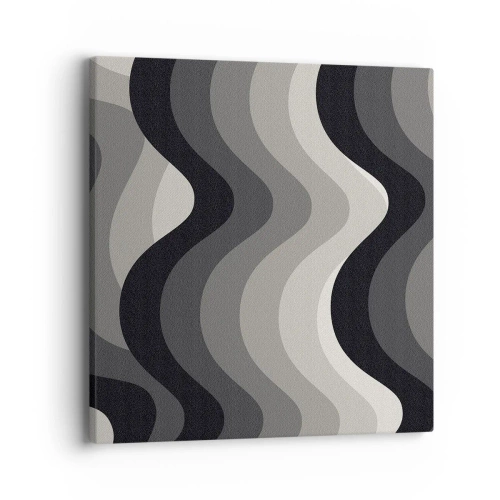 Quadro su tela - Stampe su Tela - Un'onda dopo l'altra - 40x40 cm