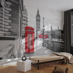 Fotomurale su misura Premium Canvas - Indubbiamente Londra - Città, Londra, Architettura