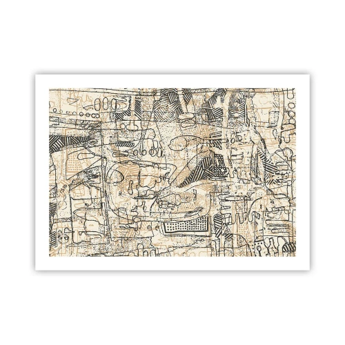 Poster - In attesa di essere decifrato - 70x50 cm