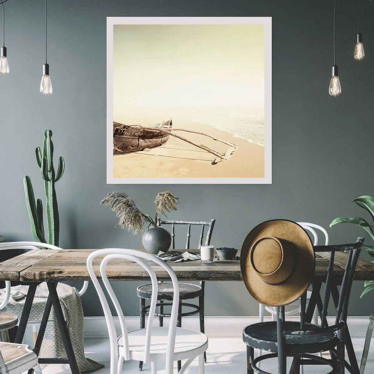 Poster - Ricordo dei mari del sud - 50x50 cm