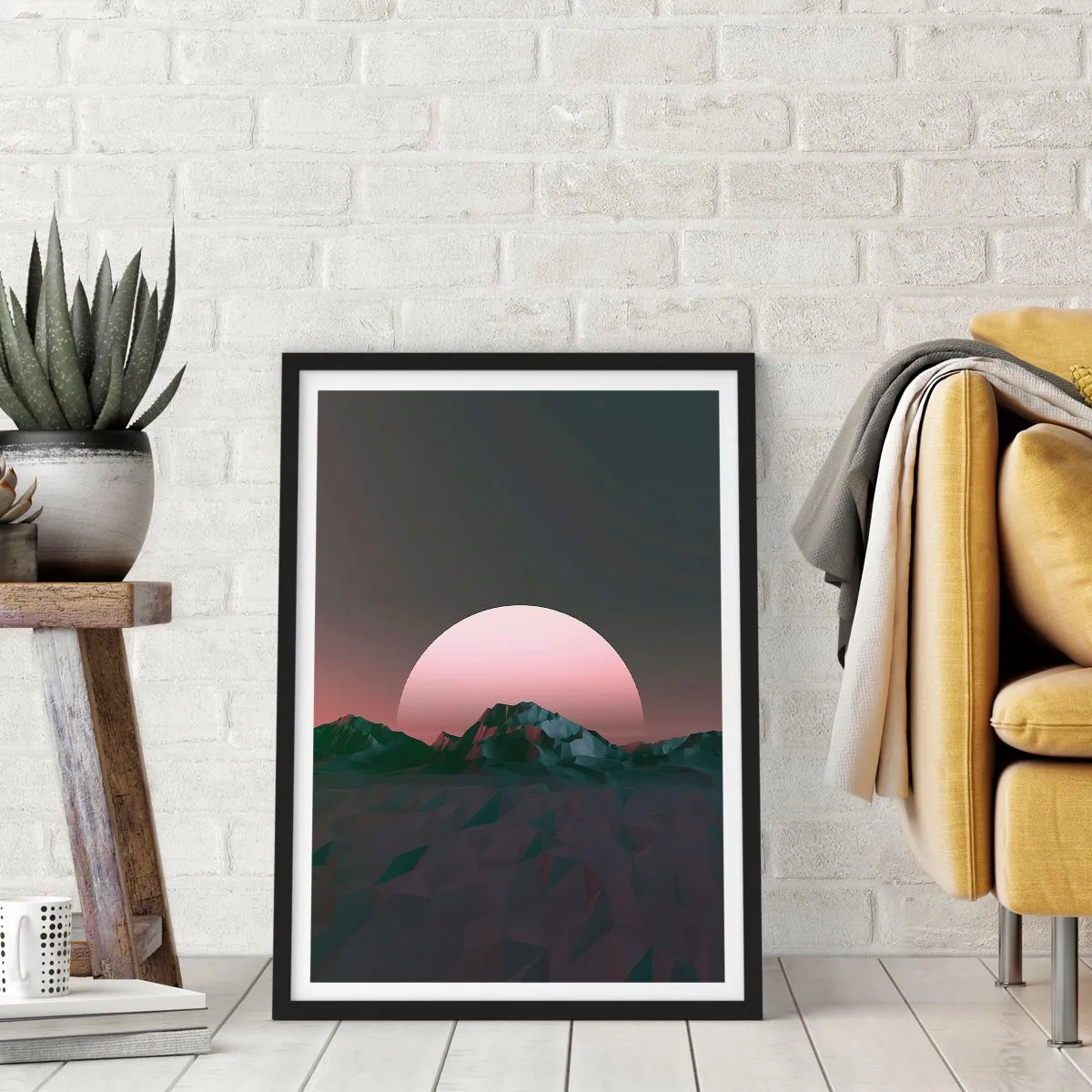 Poster in cornice nera - Nella galassia accanto - 40x50 cm