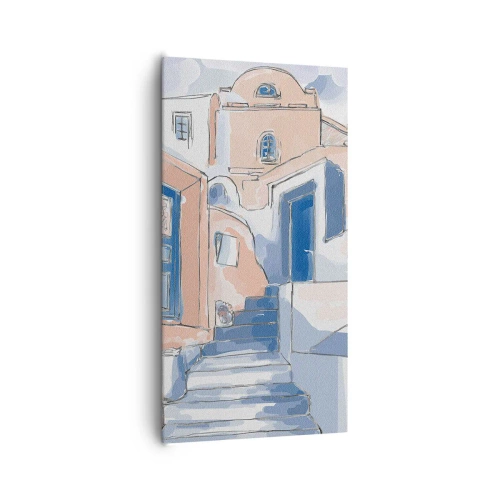 Quadro su tela - Stampe su Tela - Città esotica - 65x120 cm