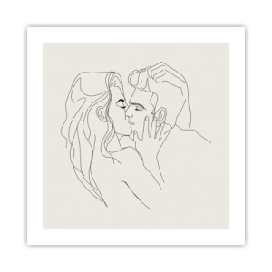 Poster - Intrecciati dal sentimento - 50x50 cm