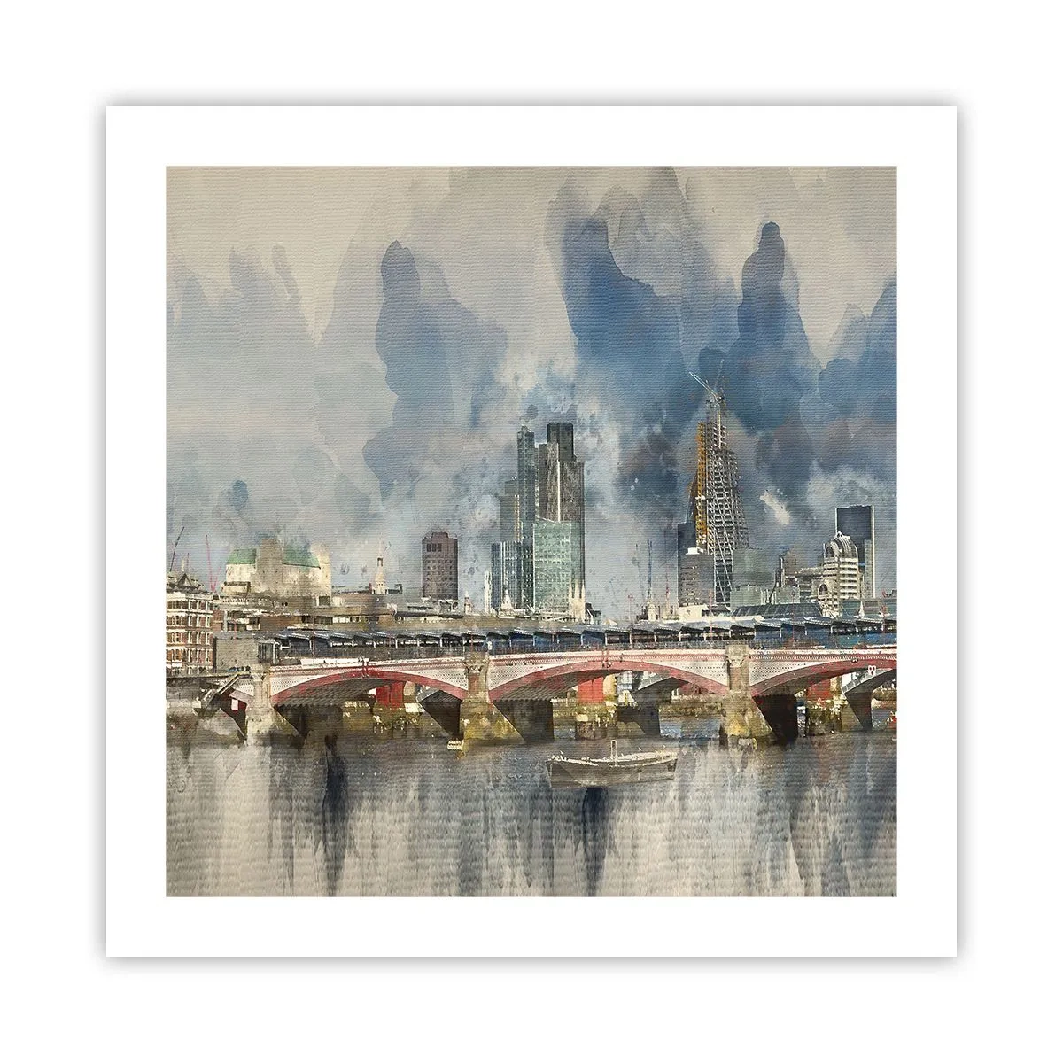 Poster - Londra in tutta la sua bellezza - 50x50 cm