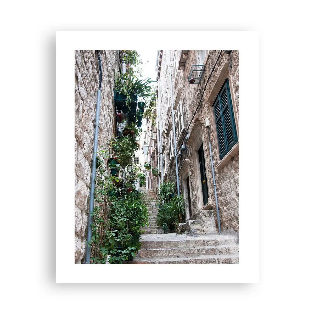 Poster - Il fascino della città vecchia - 40x50 cm
