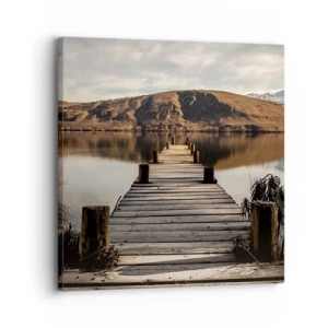 Quadro su tela - Stampe su Tela - Paesaggio nel silenzio - 30x30 cm