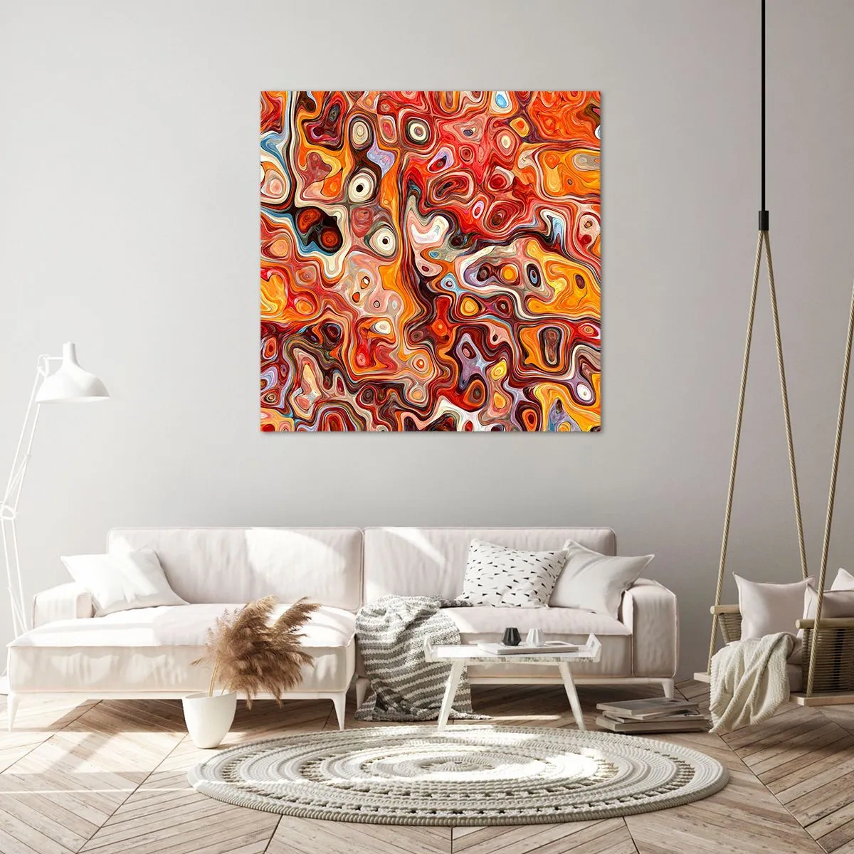 Quadro su tela - Stampe su Tela - Come se le noci si sciogliessero nel miele - 50x50 cm