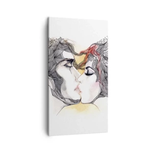 Quadro su tela - Stampe su Tela - E il mondo scompare - 45x80 cm