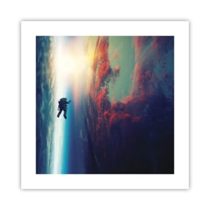 Poster - Affrontando l'universo - 40x40 cm