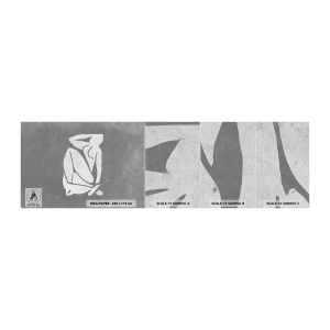 Campione di Fotomurale Premium Sand - Pensierosa - Minimalista, Atto, Delicato - 100x30 cm