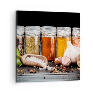 Quadro su tela - Stampe su Tela - Perché la vita abbia sapore - 60x60 cm