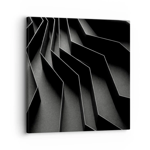 Quadro su tela - Stampe su Tela - Ordine tridimensionale - 30x30 cm