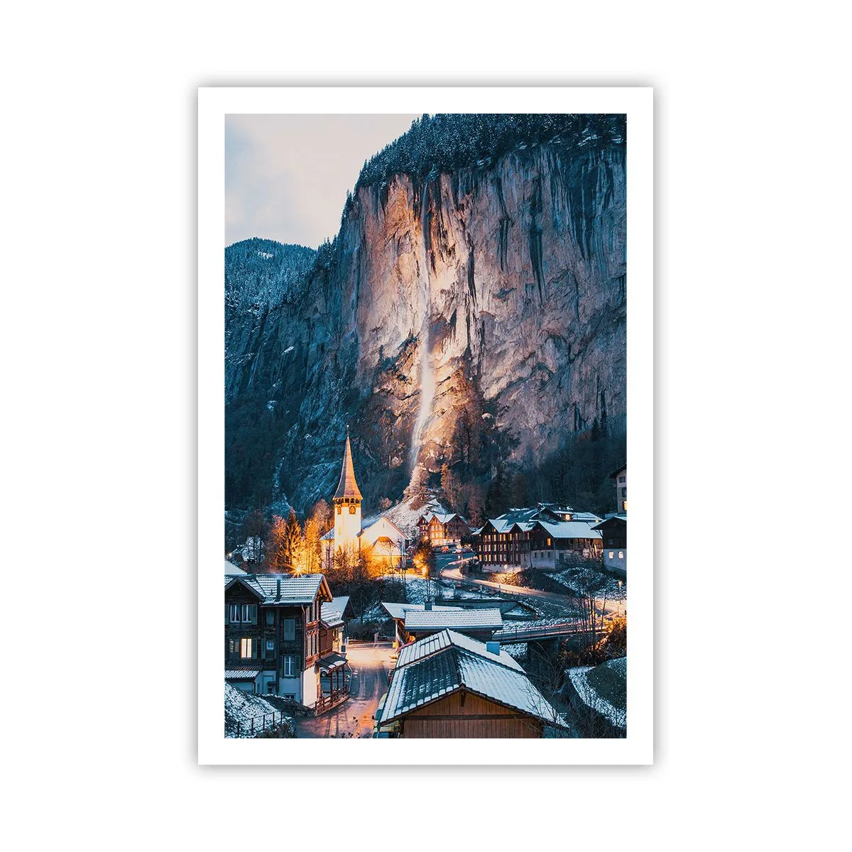 Poster - Lo spirito luminoso dell'inverno - 61x91 cm
