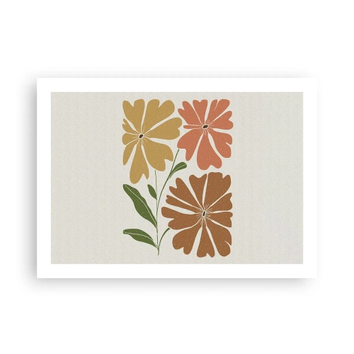 Poster - Natura e geometria - 70x50 cm