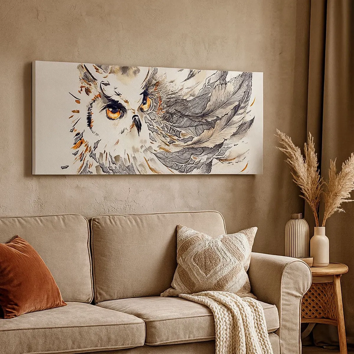 Quadro su tela - Stampe su Tela - Giunta dal mondo della magia - 100x40 cm