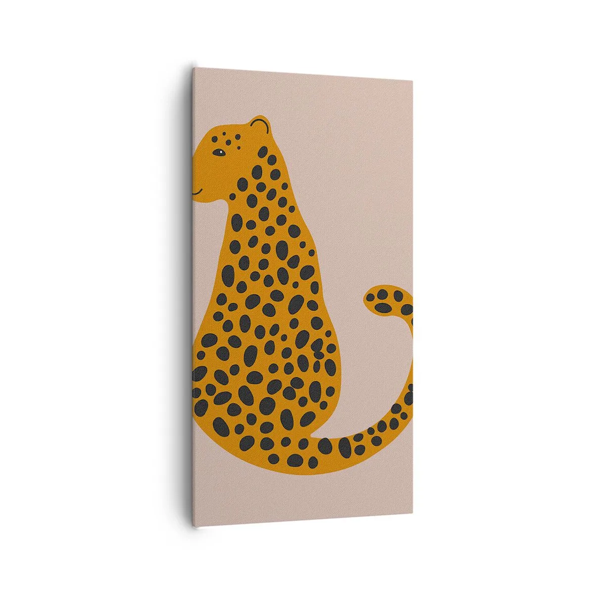 Quadro su tela - Stampe su Tela - Il leopardo è un motivo di moda - 65x120 cm