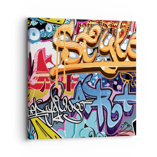 Quadro su tela - Stampe su Tela - Murali, murali, murali… - 30x30 cm