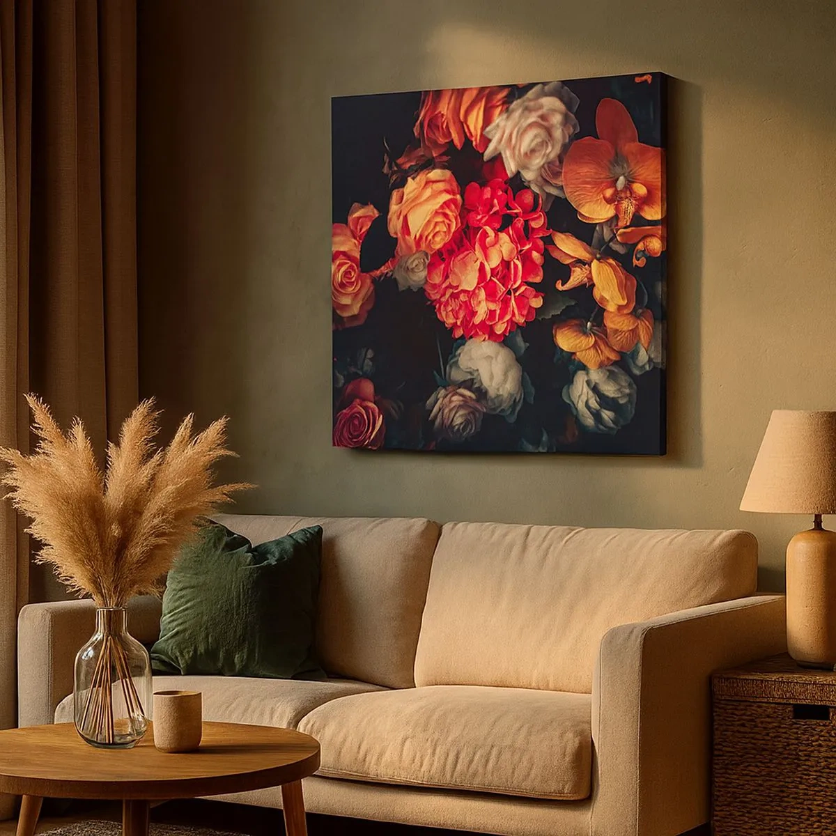 Quadro su tela - Stampe su Tela - Come i maestri olandesi - 30x30 cm