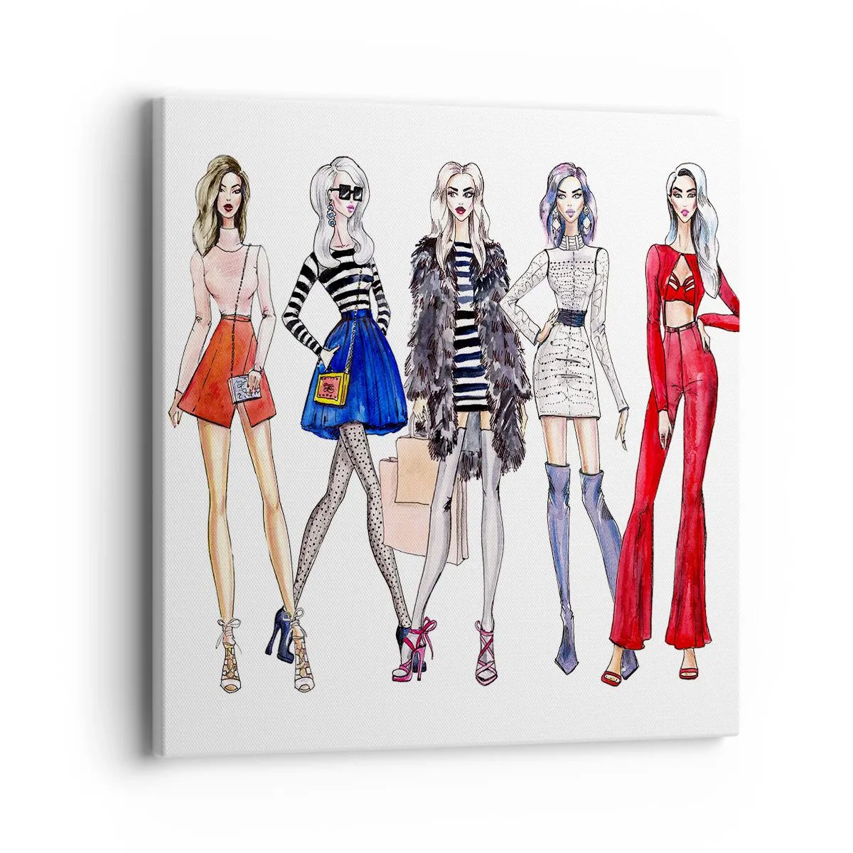 Quadro su tela - Stampe su Tela - Every week Fashion Week - 40x40 cm