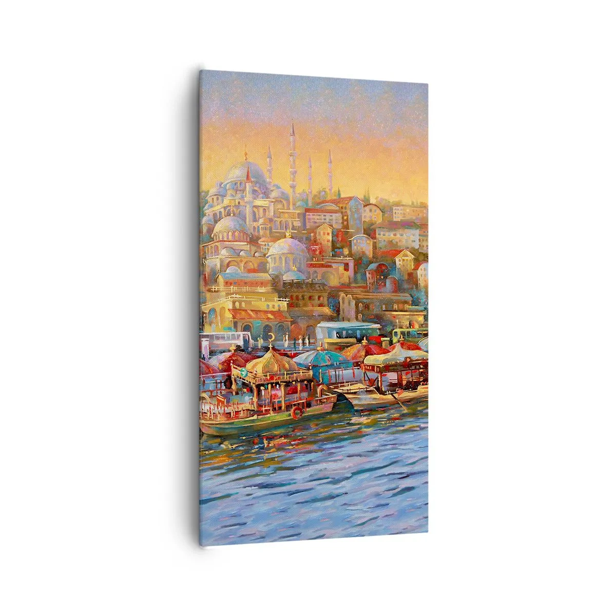 Quadro su tela - Stampe su Tela - Racconto da Istanbul - 65x120 cm