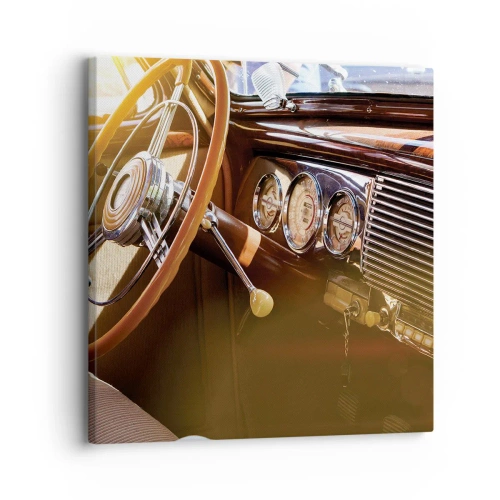 Quadro su tela - Stampe su Tela - Un soffio di lusso dal passato - 30x30 cm